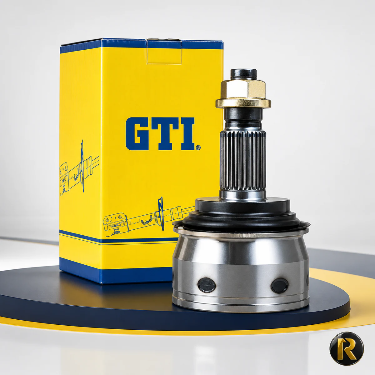 Punta lado rueda GTI — Chevrolet Corsa / Daewoo Racer, Cielo y Lanos GTI04-002 — imagen de familia GTI