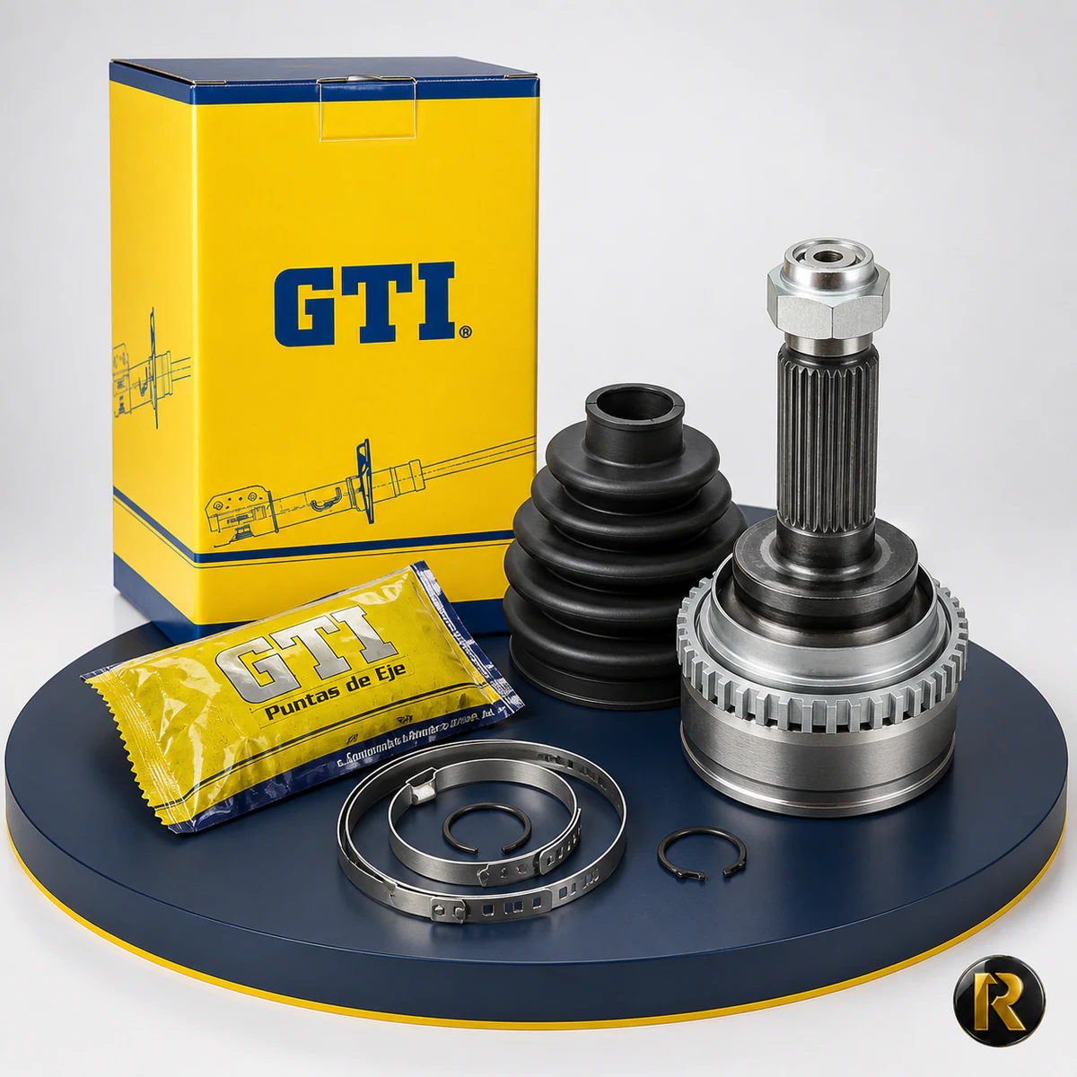 Punta lado rueda GTI — Chevrolet Spark / Spark Cronos con ABS GTI04-128 con kit y empaque GTI